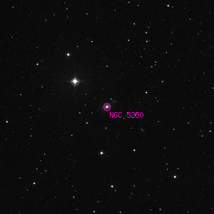 DSS image of NGC 5250