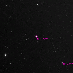 DSS image of NGC 5251