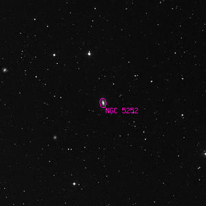 DSS image of NGC 5252