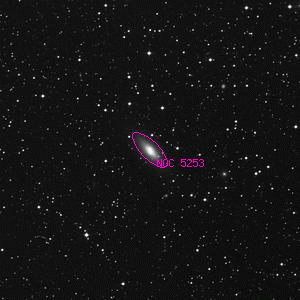 DSS image of NGC 5253