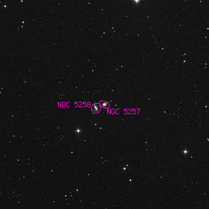 DSS image of NGC 5257