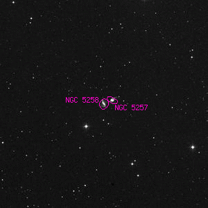DSS image of NGC 5258