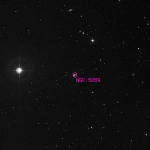 DSS image of NGC 5259