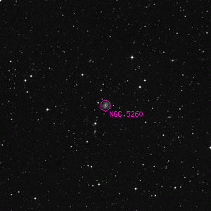 DSS image of NGC 5260