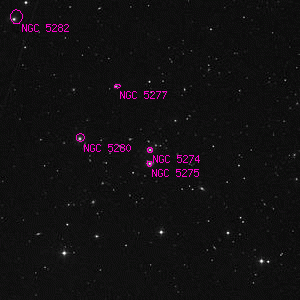 DSS image of NGC 5274
