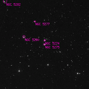 DSS image of NGC 5275