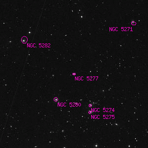 DSS image of NGC 5277