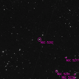 DSS image of NGC 5282