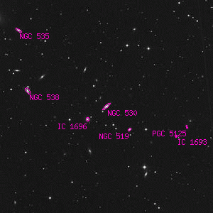 DSS image of NGC 530