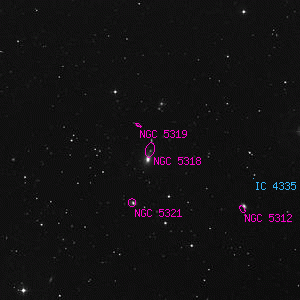 DSS image of NGC 5318