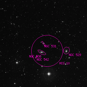DSS image of NGC 531
