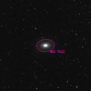 DSS image of NGC 5322