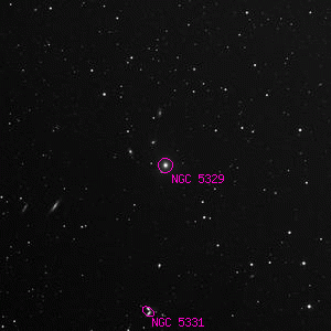 DSS image of NGC 5329