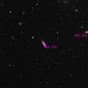 DSS image of NGC 532