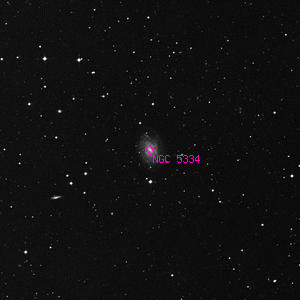 DSS image of NGC 5334