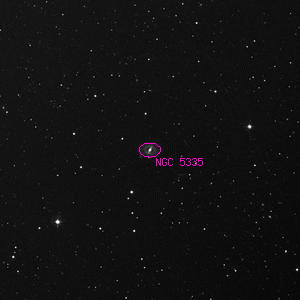 DSS image of NGC 5335
