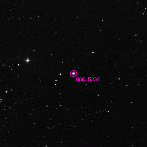 DSS image of NGC 5336
