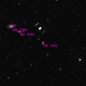 DSS image of NGC 5341