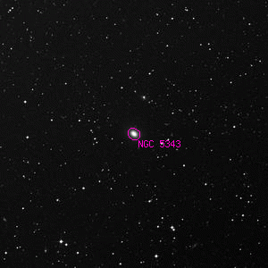 DSS image of NGC 5343