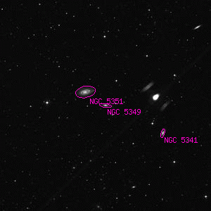 DSS image of NGC 5349