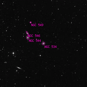 DSS image of NGC 534