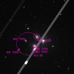 DSS image of NGC 5350