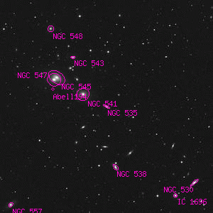 DSS image of NGC 535
