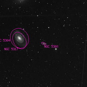DSS image of NGC 5360