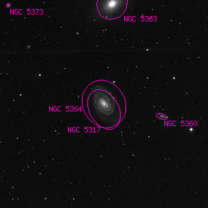 DSS image of NGC 5364