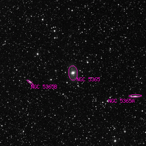 DSS image of NGC 5365