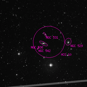 DSS image of NGC 536