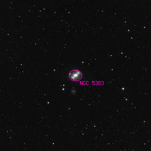 DSS image of NGC 5383