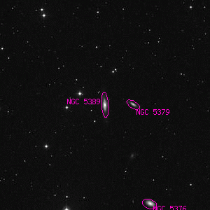 DSS image of NGC 5389