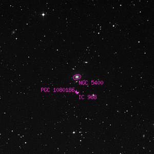 DSS image of NGC 5400