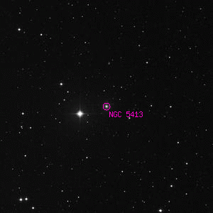 DSS image of NGC 5413