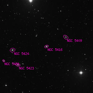 DSS image of NGC 5416