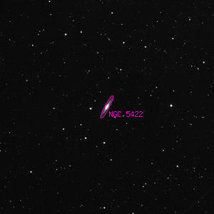 DSS image of NGC 5422