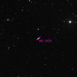 DSS image of NGC 5425