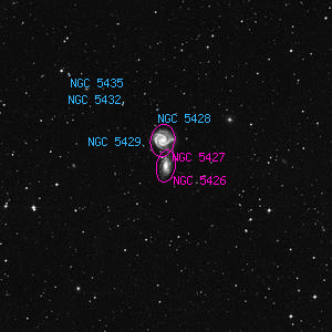 DSS image of NGC 5426
