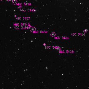 DSS image of NGC 5431