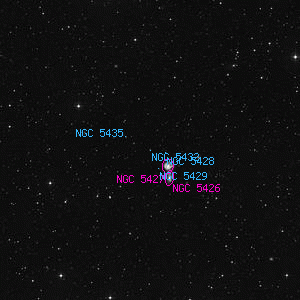 DSS image of NGC 5432