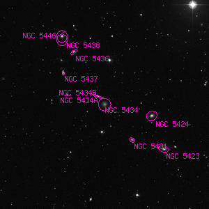 DSS image of NGC 5434A