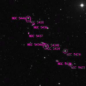 DSS image of NGC 5434B