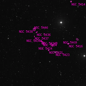 DSS image of NGC 5434