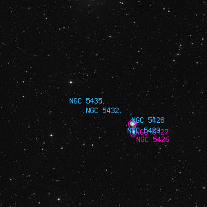 DSS image of NGC 5435