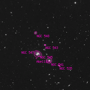 DSS image of NGC 543