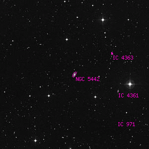 DSS image of NGC 5442