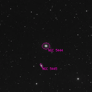 DSS image of NGC 5444