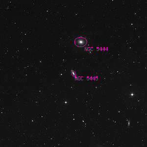 DSS image of NGC 5445