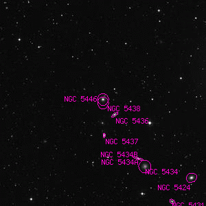DSS image of NGC 5446